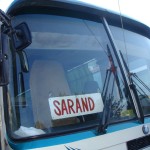 Bus in Saranda, Albania