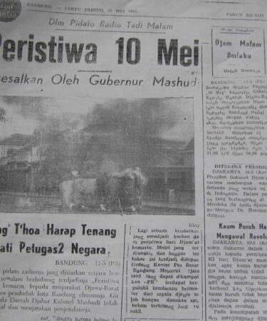 albaniatourism.info, Tragedi Mei 1963 Kerusuhan Anti-Tionghoa di Bandung