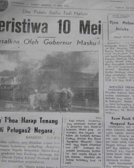 albaniatourism.info, Tragedi Mei 1963 Kerusuhan Anti-Tionghoa di Bandung